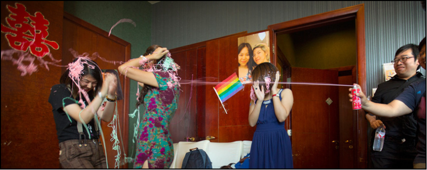 Li Maizi’s lesbian wedding ceremony
